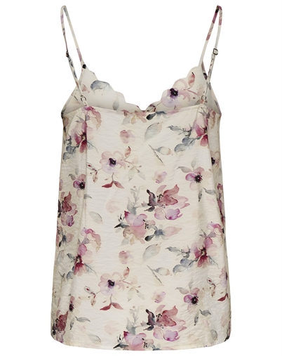JDY - JDYTroya Life Singlet Top - Cloud Dancer